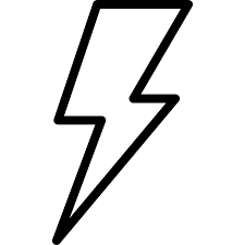 Lightning cutting, engraving, t shirt design file. Lightning Vector Svg Icon 24 Svg Repo