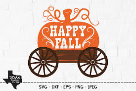 These two frames and leaf element are the latest addition to our free designs (there are hundreds)! Happy Fall Pumpkin Wagon Design Graphic By Texassoutherncuts Creative Fabrica
