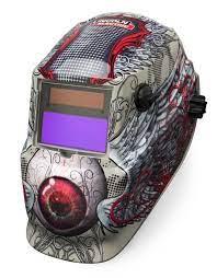 Lincoln Bloodshot Auto Darkening Welding Helmet Welding Projects Welding Welding Table