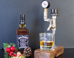 Liquor Alcohol Whisky Dispenser Firefighter Gift For Him Etsy Jack Daniels Gifts Liquor Dispenser Jack Daniels Birthday