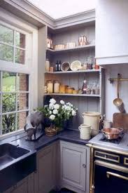Remove the door from the corner cabinet, then install hooks to hang pots and pan: 42 Kitchen Corner Solutions Ideas Kitchen Design Kitchen Kitchen Remodel