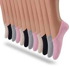 Laisor Cotton No Show Sock Women S Invisible Non Slip Flat Boat Liner Socks Pack Of 3 12 Laisor In 2020 Liner Socks Socks Women No Show Socks