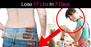 When you hydrate, your body will carry less water. The Easiest Way To Lose 17 Pounds In 7 Days