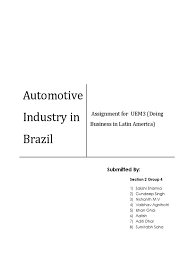 An exclusive new automotive world special report on brazil's automotive industry features exclusive interviews with key players in brazil's car, truck and supplier sectors, and various analysts' views on. Brazil Marketing Car Economic Growth