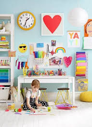 Tired Of Your Kids Taking Over The Kitchen Table With Their Paint Glitter And Glue It S Time To Designate A Kids Room Art Kids Creative Space Kids Art Space