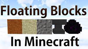 Bubble columns push or pull entities and items in certain directions. How To Make Sand And Other Blocks Float In Minecraft Youtube