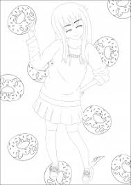 Garcon Et Fille Manga Tenue Scolaire Mangas Animes Coloriages Difficiles Pour Adultes