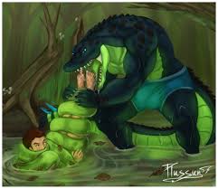 Crocodile vore