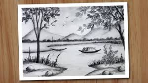 Check spelling or type a new query. How To Draw Scenery Of Nature With Pencil Pencil Drawing For Beginners Youtube