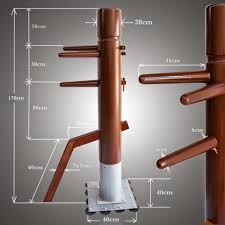 Buy Chinese Kungfu Wing Chun Wooden Standing Wood Dummy Punching Kick Bag Lots Of Discount And Promot Martial Arts Equipment Wooden Dummy Chinese Martial Arts