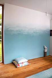 Dieartige Meer An Der Wand Oceanfeeling Ombre Wall Painting Wandgestaltung Farbgestaltung Babyzimmer Wandgestaltung