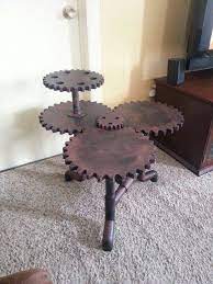 Since the table is in the center of a room it is visible to. Pin By Johan Sierra On Everything Steampunk Steampunk Bedroom Decor Steampunk Furniture Decor Ideas Steampunk Furniture