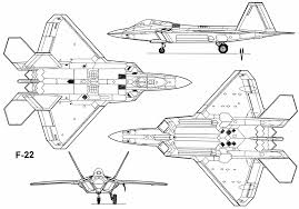 Lockheed Martin F 22 Raptor Blueprint Download Free Blueprint For 3d Modeling Aircraft Design Spaceship Concept Lockheed