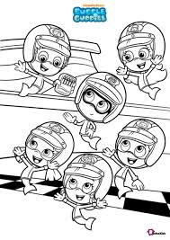 Free Bubble Guppies Coloring Pages To Print Collection Of Cartoon Coloring Pages For Bubble Guppies Coloring Pages Puppy Coloring Pages Cartoon Coloring Pages