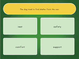 With the help of context clues, we can essential information about the phrases or words that are used in the content. Context Clues Quiz Game Education Com