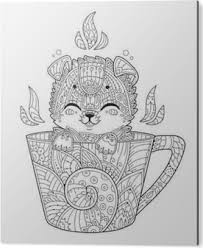 Moffel piertje en arie doen mee aan de bloemencorso. Fotobehang Puppy In De Beker Volwassen Antistress Kleurplaat Met Hond In Zentanglestijl Doodle Dier Vector Illustratie Voor T Shirt Print Tattoo Logo Pixers We Leven Om Te Veranderen