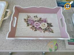 Ahsap Boyama Tepsi Modelleri 164 Adet Ahsap Tepsi Boyama Ve Susleme Tepsi Decoupage Ahsap El Isleri