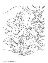 24 ariel printable coloring pages pictures. In This Coloring Page Queen Athena Sings A Special Song To Ariel And Her Sisters Enjoy This Aweso Mermaid Coloring Ariel Coloring Pages Disney Coloring Pages