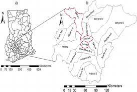 Here is a sophisticated white kitchen by turek design. Map Of The Study Area Depicting A The Location Of Ashanti Region Download Scientific Diagram