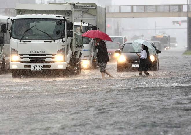 Heavy Rain Hits Wide Areas of Japan - The Japan News