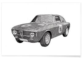 Alfa Romeo Pencil Drawing Poster Juniqe Deviantart is the world's largest online social community for artists and art enthusiasts, allowing people to connect descarga e instala los mejores 32 fondos de pantalla de grand theft auto v uno de los mejores videojuegos de todos los tiempos.