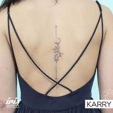 Iris Tattoo Studio On Instagram Tattoo By Karry Poonkaros Iristattoo Miami Book Your Appointment With In 2020 Spine Tattoos For Women Iris Tattoo Elegant Tattoos