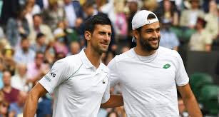 Berrettini's run to the title round has been almost as impressive as djokovic's. Unusual Wimbledon Djokovic And Berrettini Never Leave Each Other Archysport