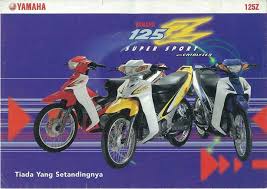 Starting in 1986, yamaha added a 'z' version of the. Retroauto Raja Kapcai Dua Dekad Yamaha 125 Yang Revolusioner