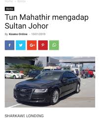 Seterusnya, kami menawarkan untuk melihat gambar kereta audi. Amira On Twitter Aimaniabdullah Azraeimuhamad Issqandar03 Nadiaazlan F4izalhassan So Waktu Dia Visit Johor Tu Dia Pakai His Own Audi Or The State Car Twitter