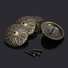 50pcs 22mm Antique Bronze Carved Drum Nails Decorative Furniture Upholstery Nails Tack Studs Wooden Jewelr Upholstery Nails Wooden Jewelry Boxes Antique Bronze