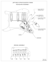 (note that the resistor is soldered in series with the 0.022 μf cap.) the rest of the strat wiring, including the volume pot, stays standard. Fender Jeff Beck Stratocaster Wiring Diagram Dragline Drag Dc Motor Wiring Diagram Begeboy Wiring Diagram Source