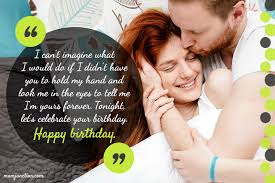 Promising birthday wishes for husband with love from his wife. 113 Romantic Birthday Wishes For Wife