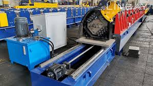 Warehouse Shelf Upright Rack Roll Forming Machine - China Wuxi Linbay  Machinery