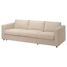 Cm 43 profondità con letto aperto: Vimle Divano Letto A 3 Posti Hallarp Beige Ikea Svizzera
