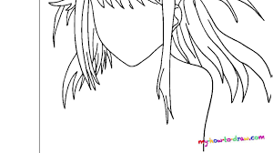 How to draw anime girl, sitting pose and perspective slightly. How To Draw Anime Easy Step By Step Drawing Lessons For Kids Youtube