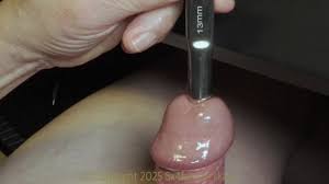 Big Mushroom Cock extreme Fetish BDSM Sounding with 13mm Hegar