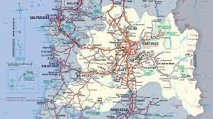 Su capital es santiago, que es también la capital nacional. Mapa Turistico De La Region Metropolitana De Santiago Antes De Viajar Navegue Turismovirtual Cl