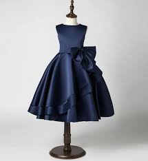 Simple Elegant Bow Dress Girls Formal Dresses Little Girl Dresses Girls Dresses