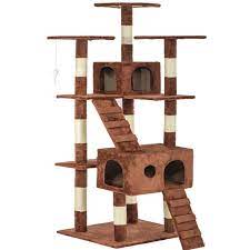 A slightly smaller cat tree, this modern cat tree would be great for apartments or smaller spaces. Cat Trees And Window Perches Solutions For A Curious Cat The Kitty Expert