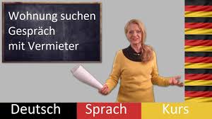 Bei immoscout24 gibt es eine grosse auswahl von wohnungen zu vermieten. Wohnung Suchen Gesprach Mit Vermieter A2 B1 B2 Youtube