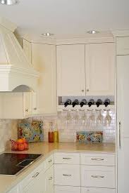 Classic White Kitchen With Built In Wine Rack Designed By Leslie Jensen Signature Design And C Built In Wine Rack Kitchen Wine Rack Kitchen Cabinet Wine Rack
