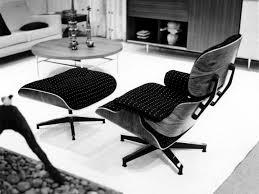 Eames Lounge Chair And Ottoman In Fabric Vitra Image C Eames Office Llc Eames Lounge Chair Herman Miller Chair Eames Outdoor Glider Chair