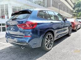 Edmunds also has bmw x3 pricing, mpg, specs, pictures, safety features, consumer the sport mode's additional heft and quickness make it fun and predictable to guide the x3 around. Bmw X3 2019 Xdrive30i M Sport 2 0 In Kuala Lumpur Automatic Suv Blue For Rm 298 888 6227984 Carlist My