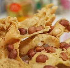 Beginilah rupanya doh biskut yang siap diuli. Resepi Rempeyek Sukatan Cawan