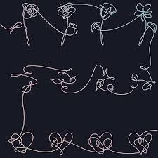 Bts Love Yourself Flowers Connected Google Search Bts Tattoos Embroidered Canvas Art Bts Fanart