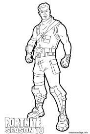 coloriage dark jonesy skin from fortnite season 10 dessin a imprimer livre de camion mercedes