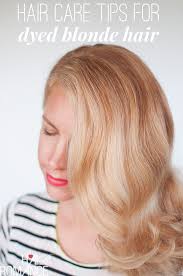 Planning to color your hair blonde? Reader Question Simple Hair Care Tips For Dyed Blonde Hair Hair Romance