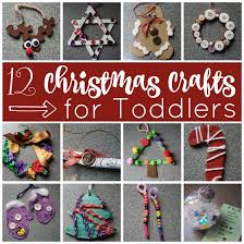 Get creative with glitter, household recyclables, and items easily found outdoors. 12 Easy Christmas Crafts For Toddlers Happy Hooligans