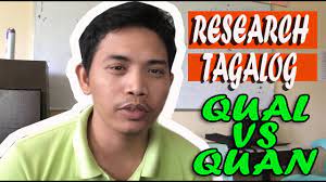 Among filipino americans, research suggests that loss of face was negatively associated with past qualitative studies suggest that loss of face or shame may be implicated in the filipinos' reluctance. Research Tagalog Qualitative Vs Quantitative Youtube