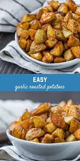 Garlic Roasted Potatoes With Paprika Recipe Garlic Roasted Potatoes Roasted Potatoes Recipes